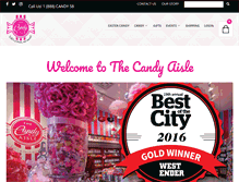 Tablet Screenshot of candyaisle.com